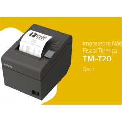 Como Colocar Papel na Impressora TM-T20 da Epson?